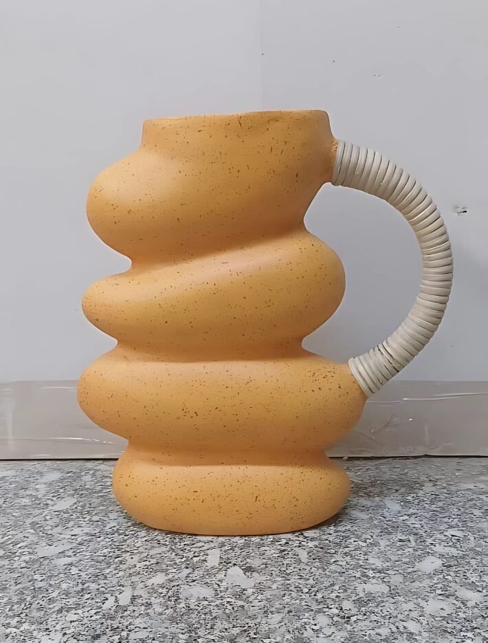 Ilika Ecomix  ,Vase With Cane Handle