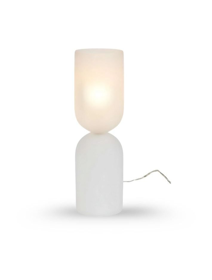 Ilika Handmade Frosted Glass Table Lamp
