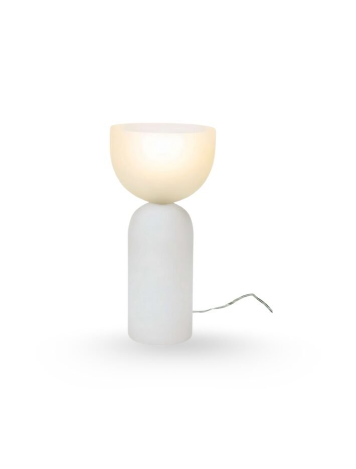 Ilika Handmade Frosted Glass Table Lamp